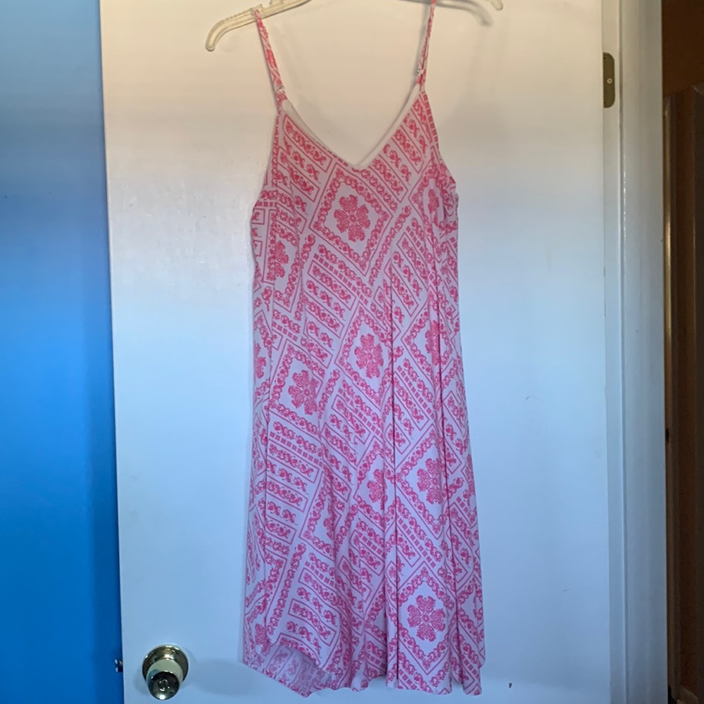Pretty pink slip dress, worn once, perfect condition
